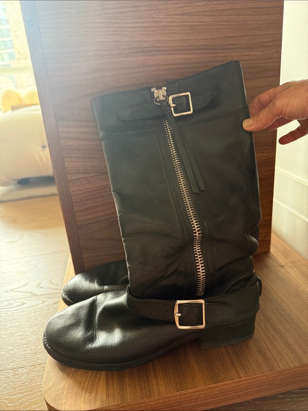 Coach Moto Boots